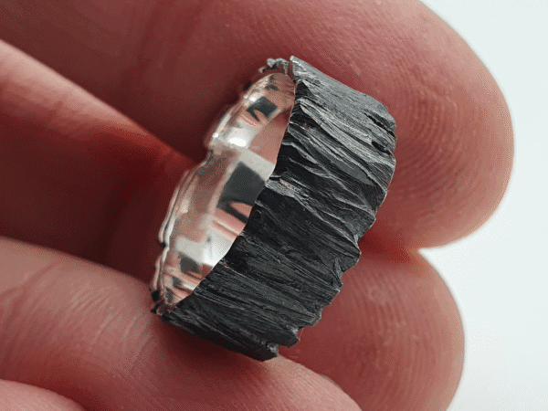 oblivion-7 Oblivion ring – oxidised and textured sterling silver